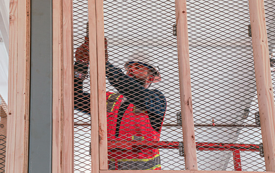 Construction work performed on SecureFlex unit